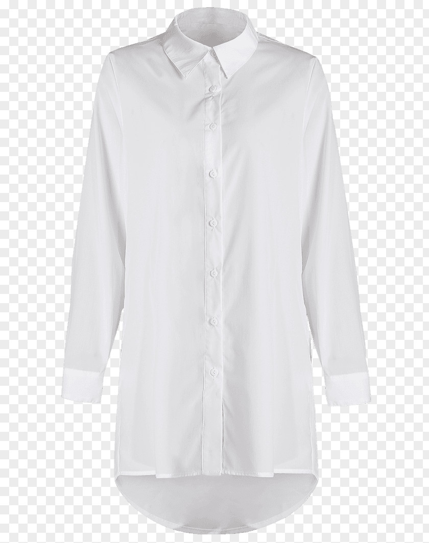 White Dress Shirt Blouse T-shirt Sleeve School Uniform PNG