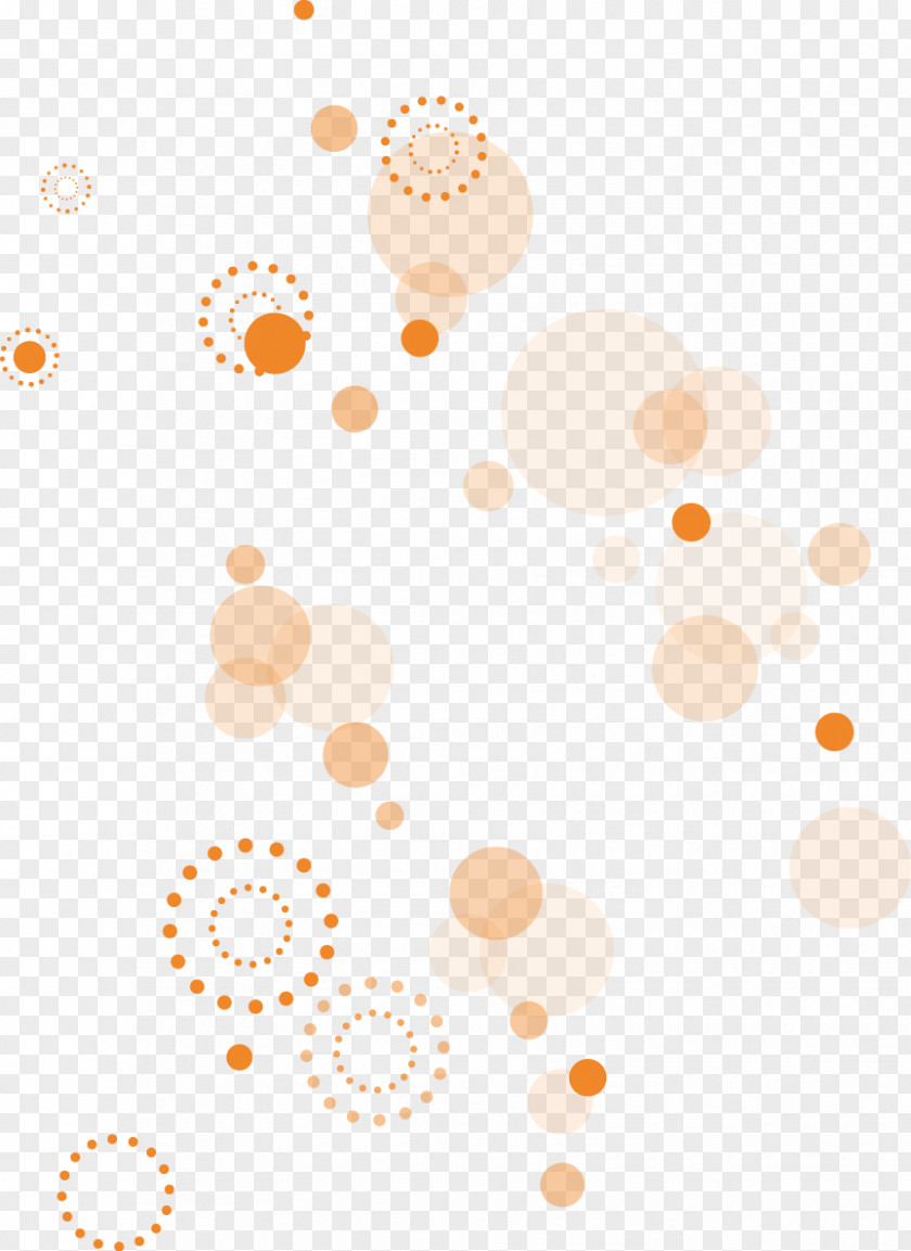 Bubble Circle Orange Clip Art PNG
