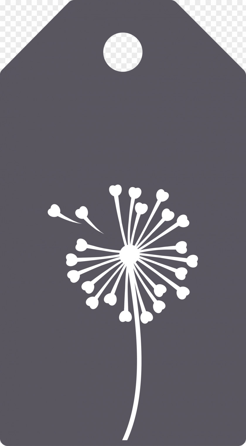 Dandelion Tag PNG