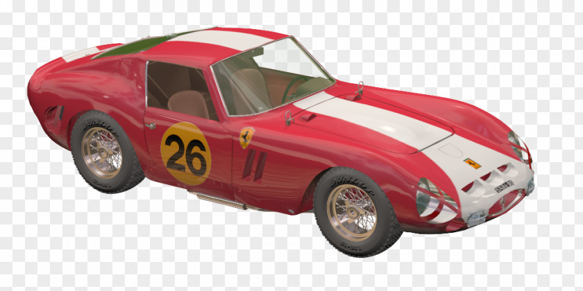 Ferrari 250 GTO Model Car Scale Models PNG