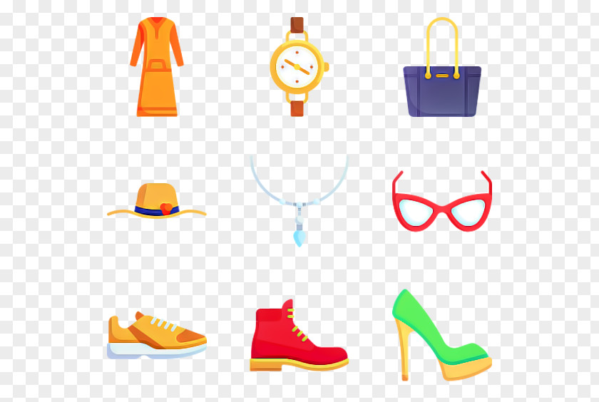 Footwear Orange PNG