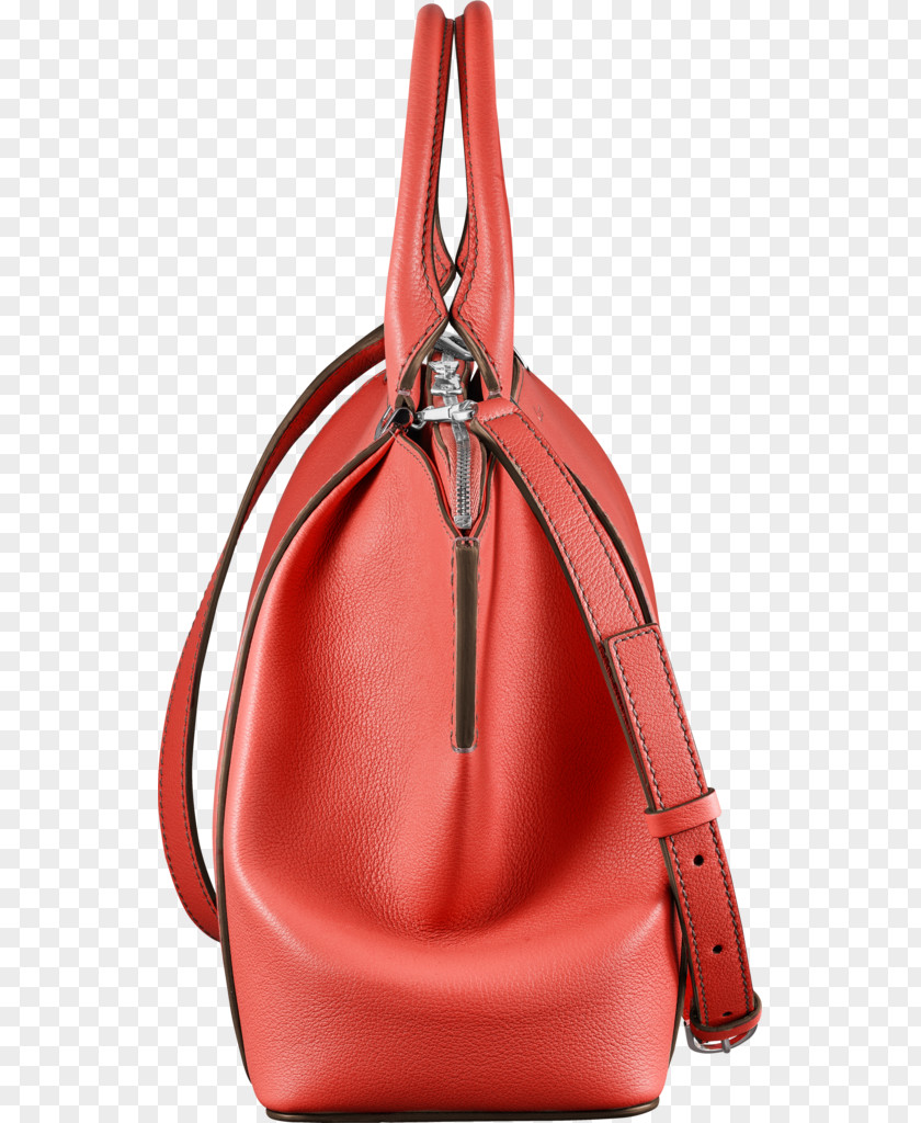 Bag Cartier Handbag Leather Coral PNG
