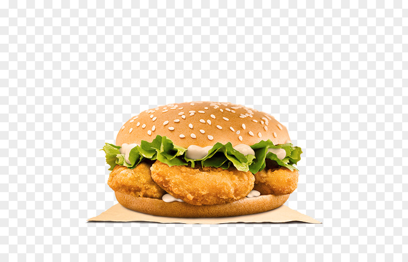 Burger King Chicken Nuggets Hamburger Veggie Sandwich PNG