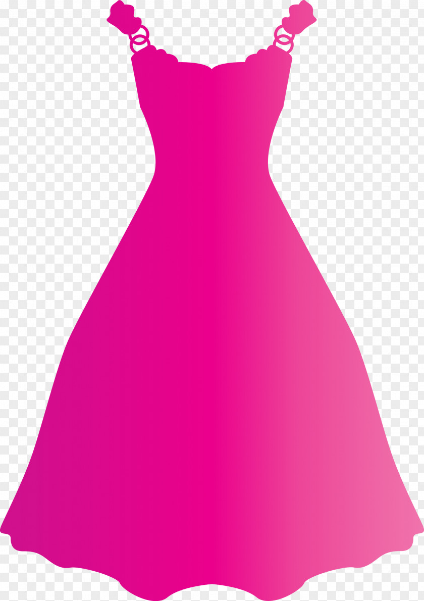 Dress Clothing Day Pink Cocktail PNG