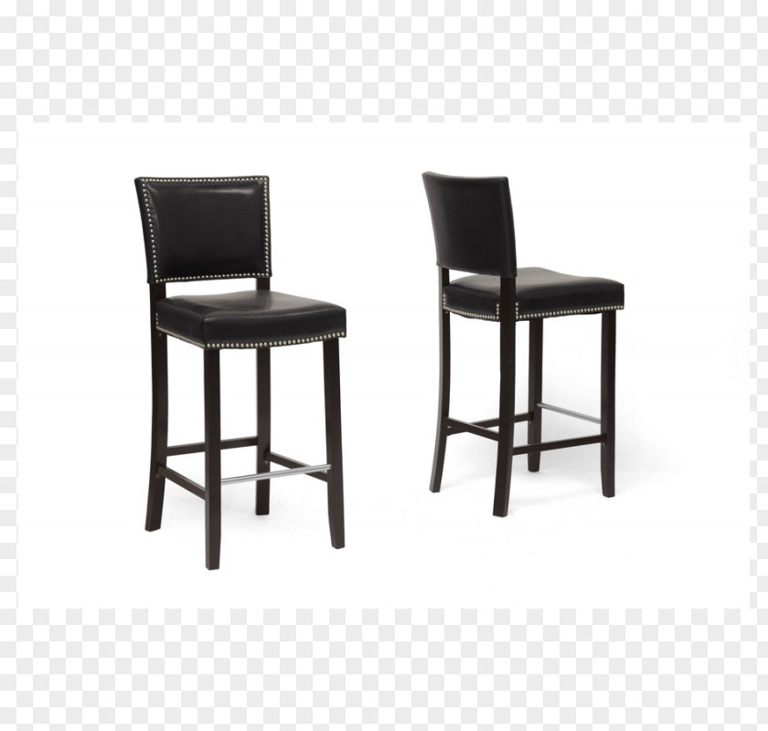 Furniture Moldings Bar Stool Sable Faux Leather (D8492) Cocoa (D8506) Seat PNG