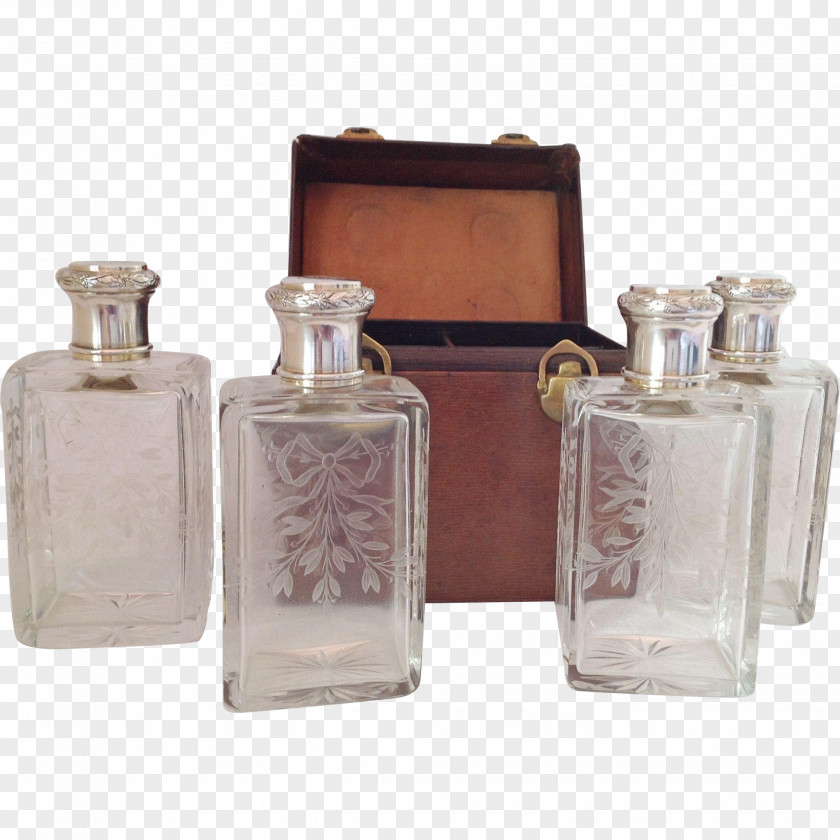 Glass Bottle Rectangle Perfume PNG