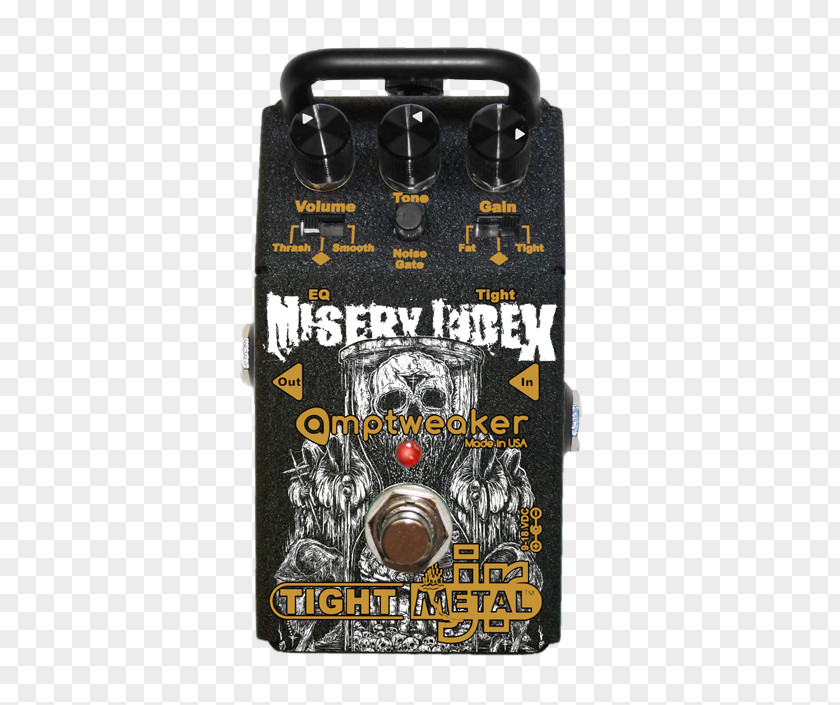 Guitar Amplifier Effects Processors & Pedals Misery Index Distortion PNG