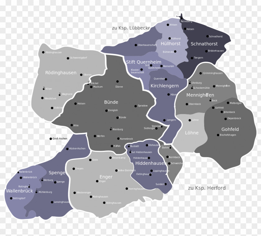 Kreis Bünde District Regierungsbezirk Minden Province Of Westphalia Prussia PNG