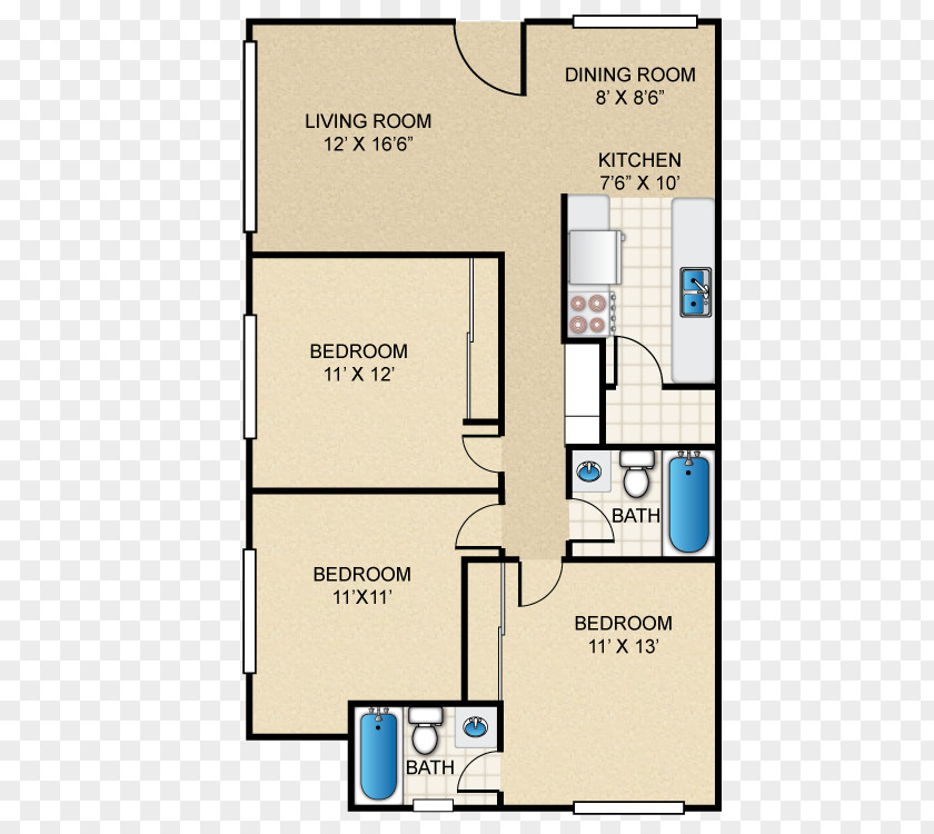 Toilet Plan Park Western Estates Apartment Homes West Drive Floor House PNG