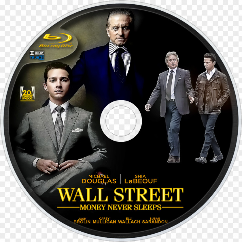 Wall Street Money Never Sleeps Gordon Gekko Film The Beatles DVD PNG