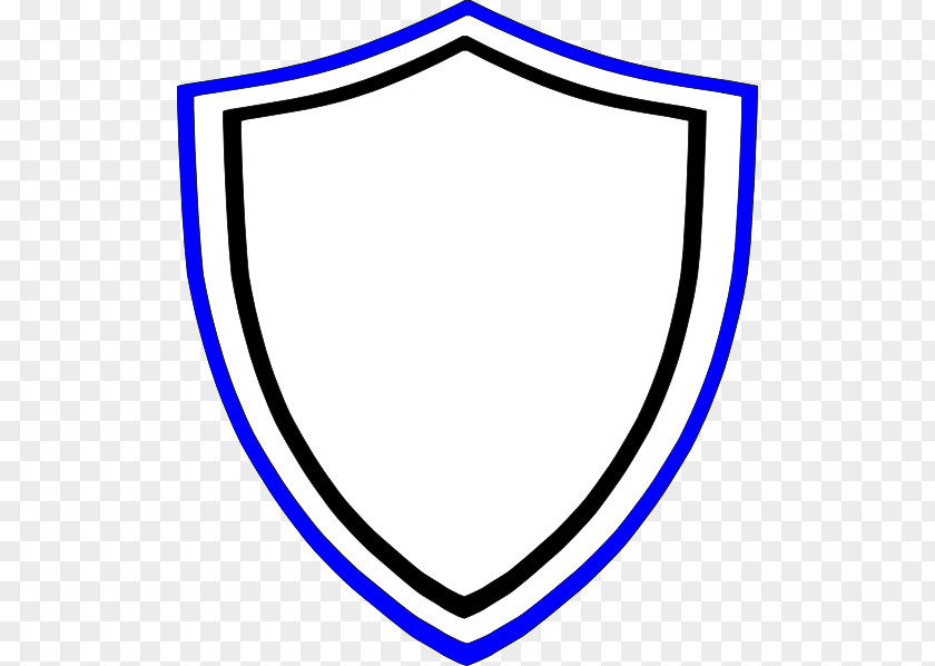 Black Shield Blue Clip Art PNG