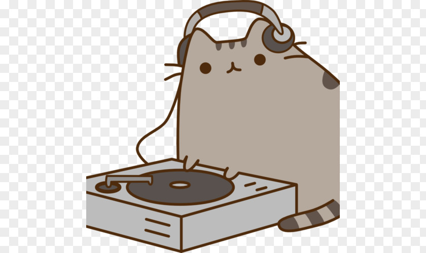 Cat Pusheen Disc Jockey Animation Wikia PNG