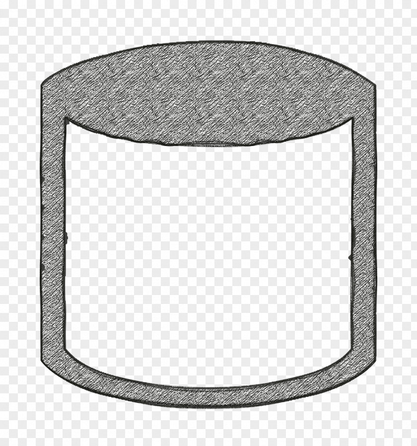 Metal Table Cylinder Icon PNG