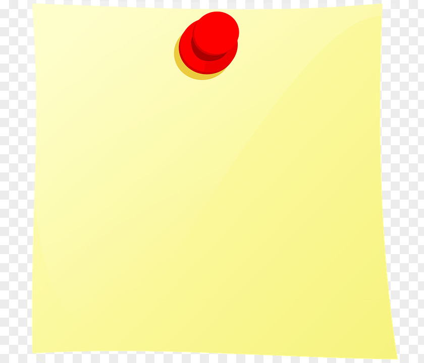 Sticky Note Post-it Paper Drawing Pin Clip Art PNG