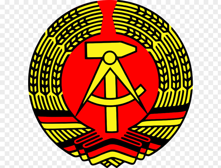 Symbol National Emblem Of East Germany Coat Arms Flag PNG