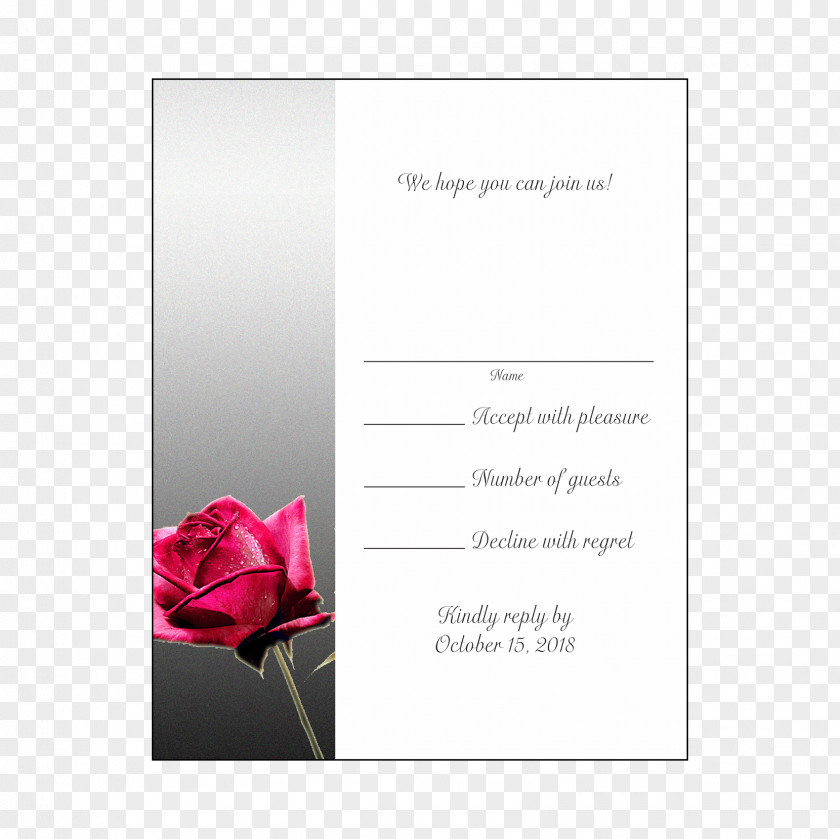 Wedding Invitation Greeting & Note Cards Floral Design PNG