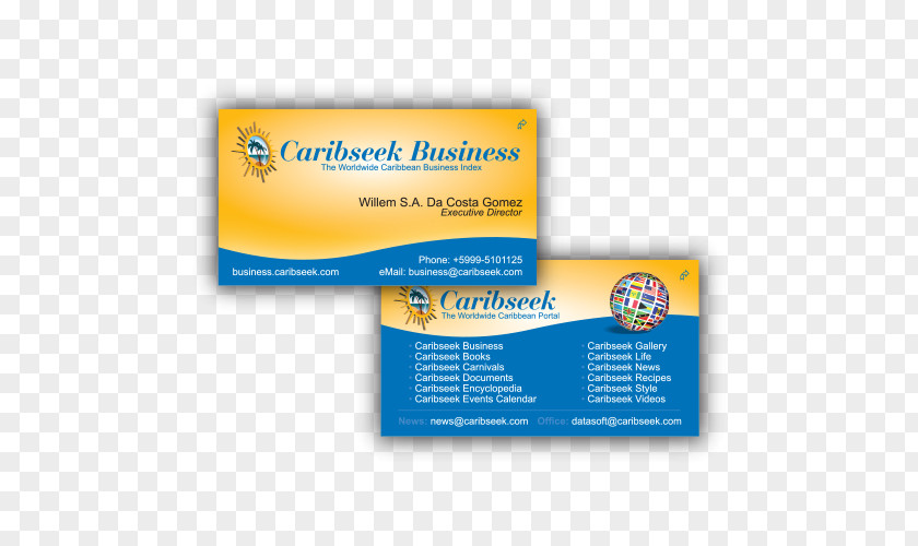 Business Cards Aqualectra Presentation Folder Advertising PNG