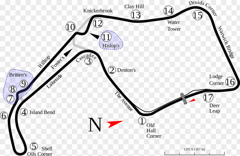 Circuit Board Oulton Park Donington BRDC British Formula 3 Championship Little Budworth Cadwell PNG