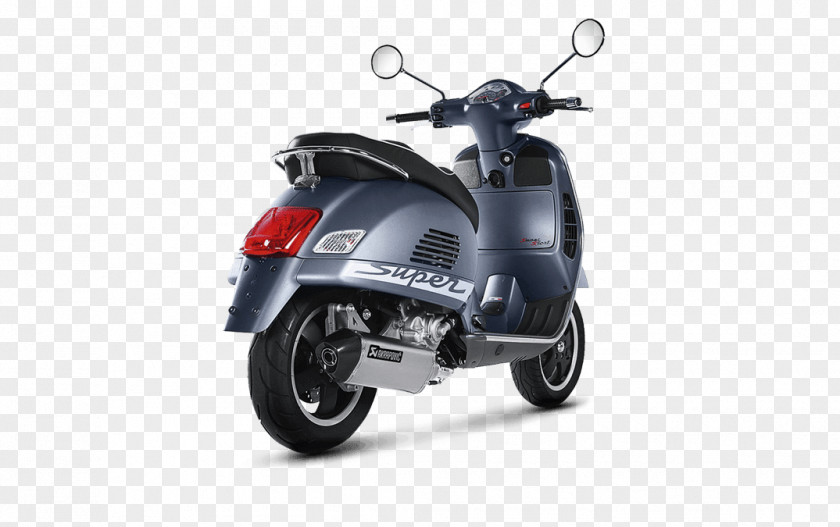 Scooter Vespa GTS Exhaust System Car PNG