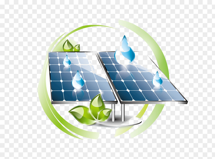 Solar Panels Creative Elements Panel Power Energy Renewable PNG