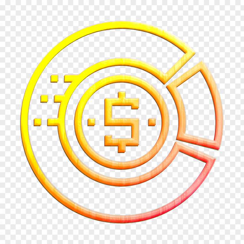 Symbol Money Icon Business Chart Finance PNG