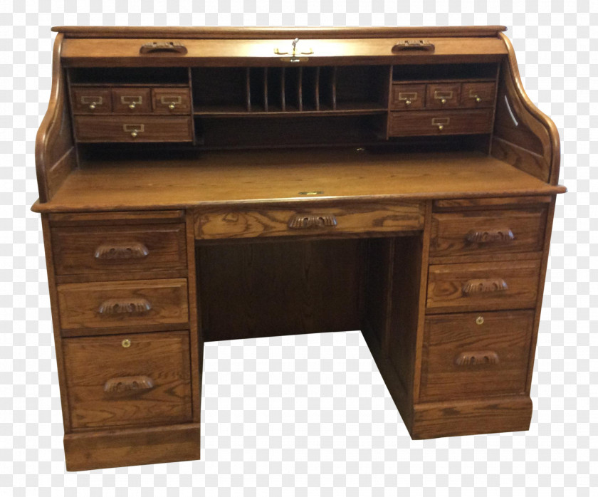 Antique Desk Drawer PNG