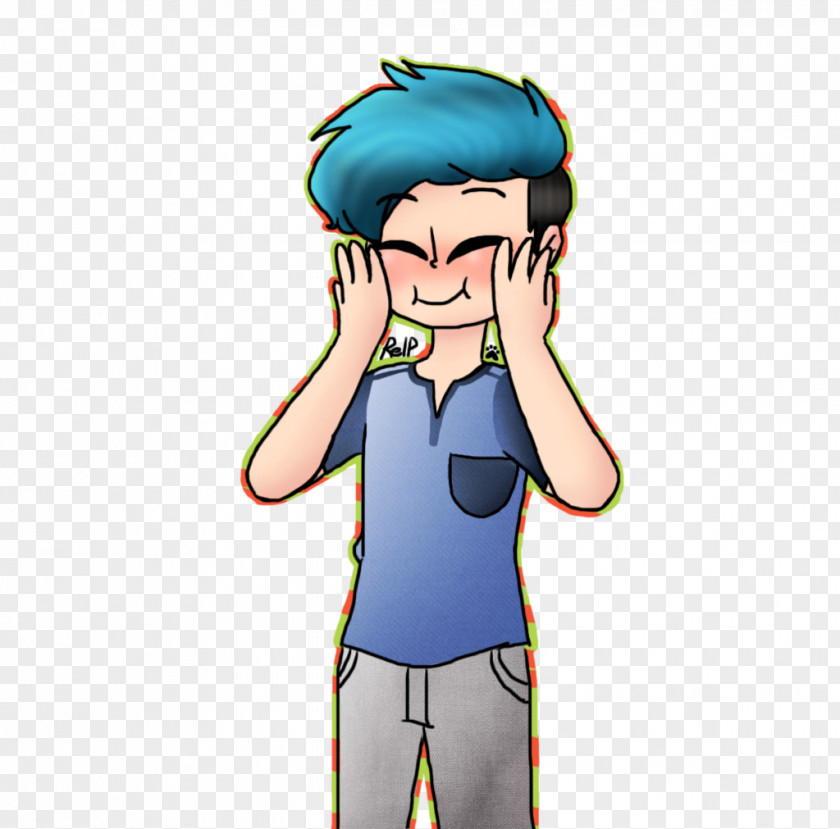 Blueberry Fan Art YouTuber PNG