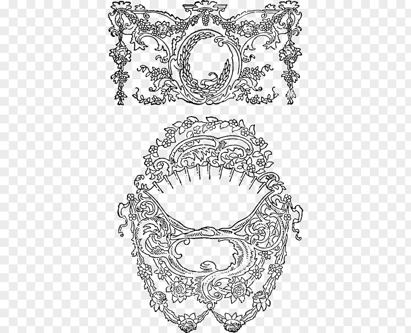 Design Rococo: Patterns Ornament PNG
