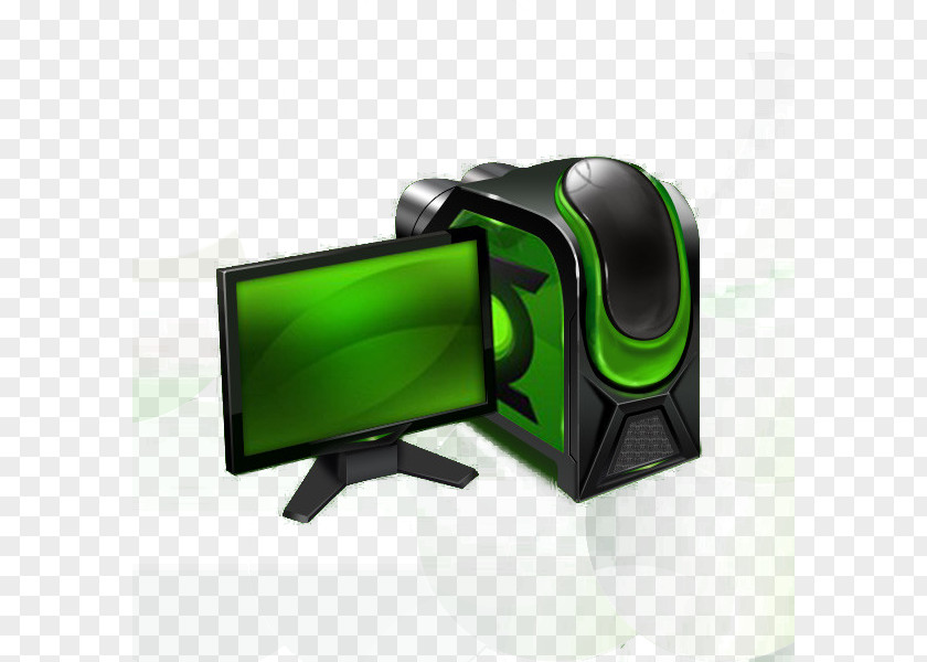 Green Games Desktop Computers Download PNG