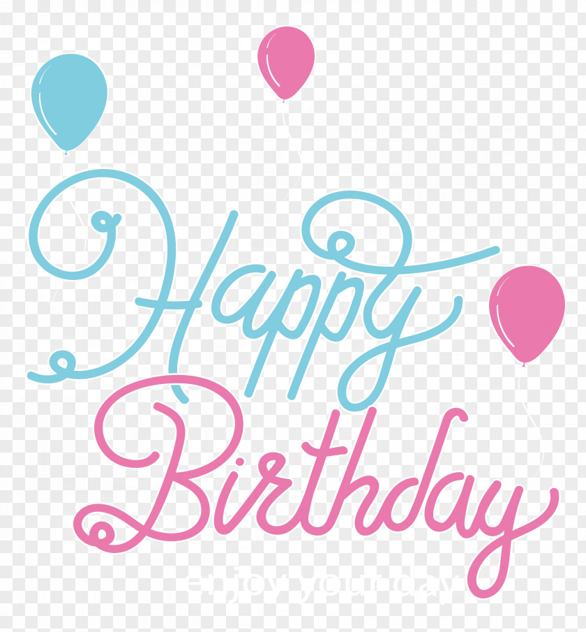 Happy Birthday To Vitality You Clip Art PNG