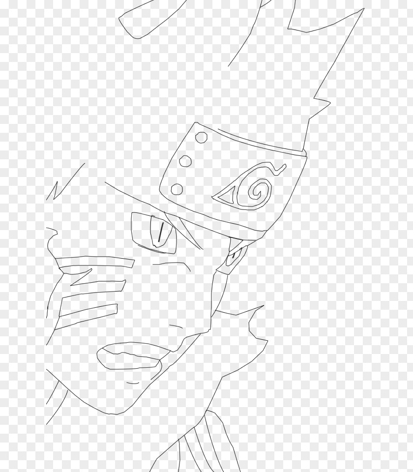 How To Draw Naruto Uzumaki Drawing Line Art Sketch PNG