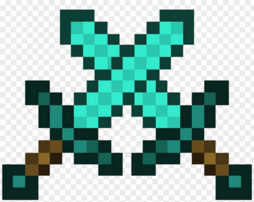 Ice Axe Minecraft Diamond Sword Video Game Mob PNG