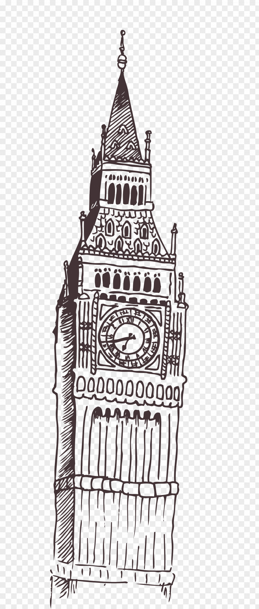 London Clock Tower Big Ben Of Computer File PNG
