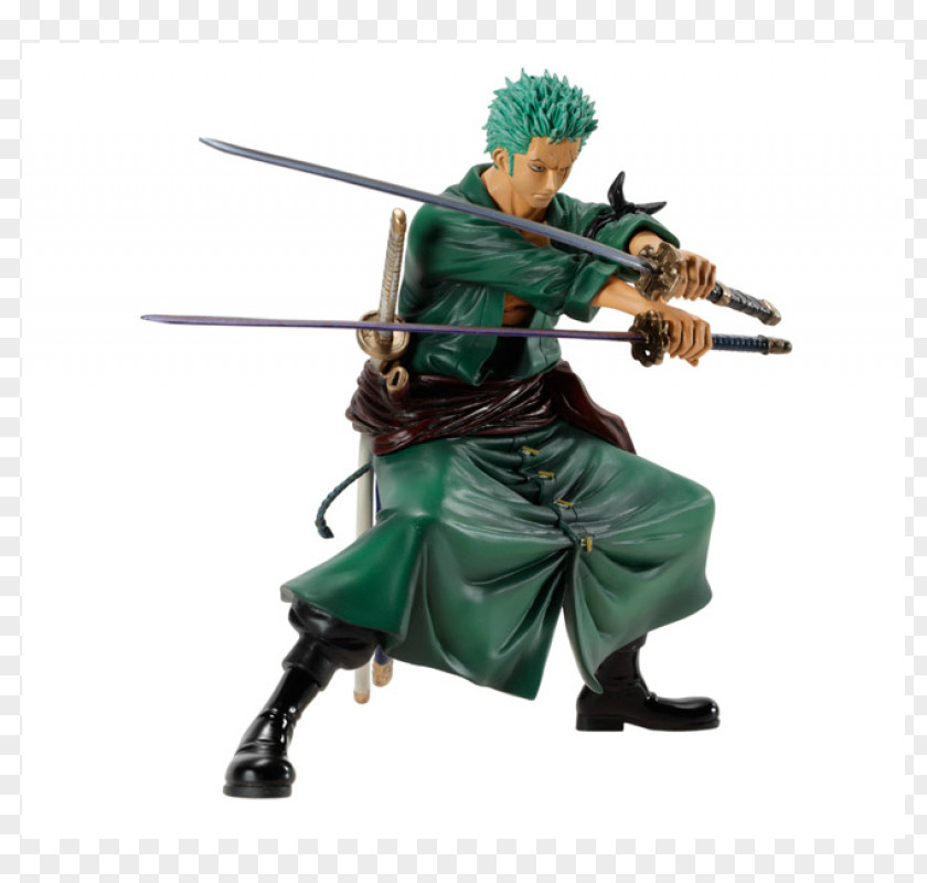 One Piece Roronoa Zoro Figurine Model Figure Banpresto PNG