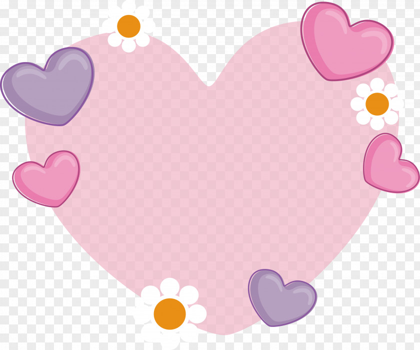 Pink Love Background Clip Art PNG