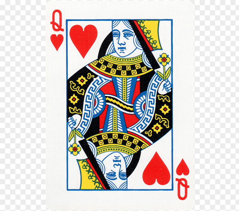 Queen Of Hearts Playing Card Red King PNG