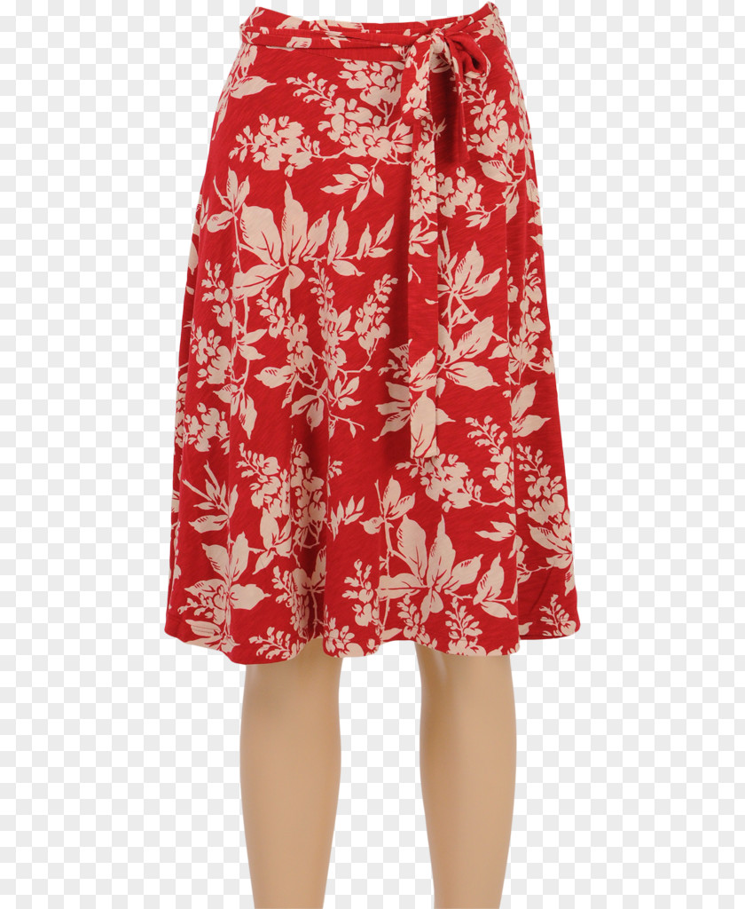 Wrap Skirt Waist Maroon Dress Shorts PNG