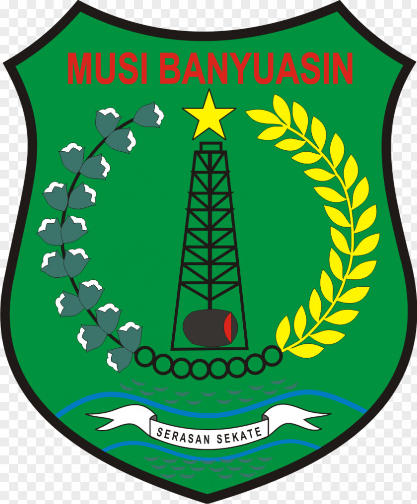 Bintang Musi Banyuasin Regency Logo Regent Sekretariat Daerah Kabupaten PNG