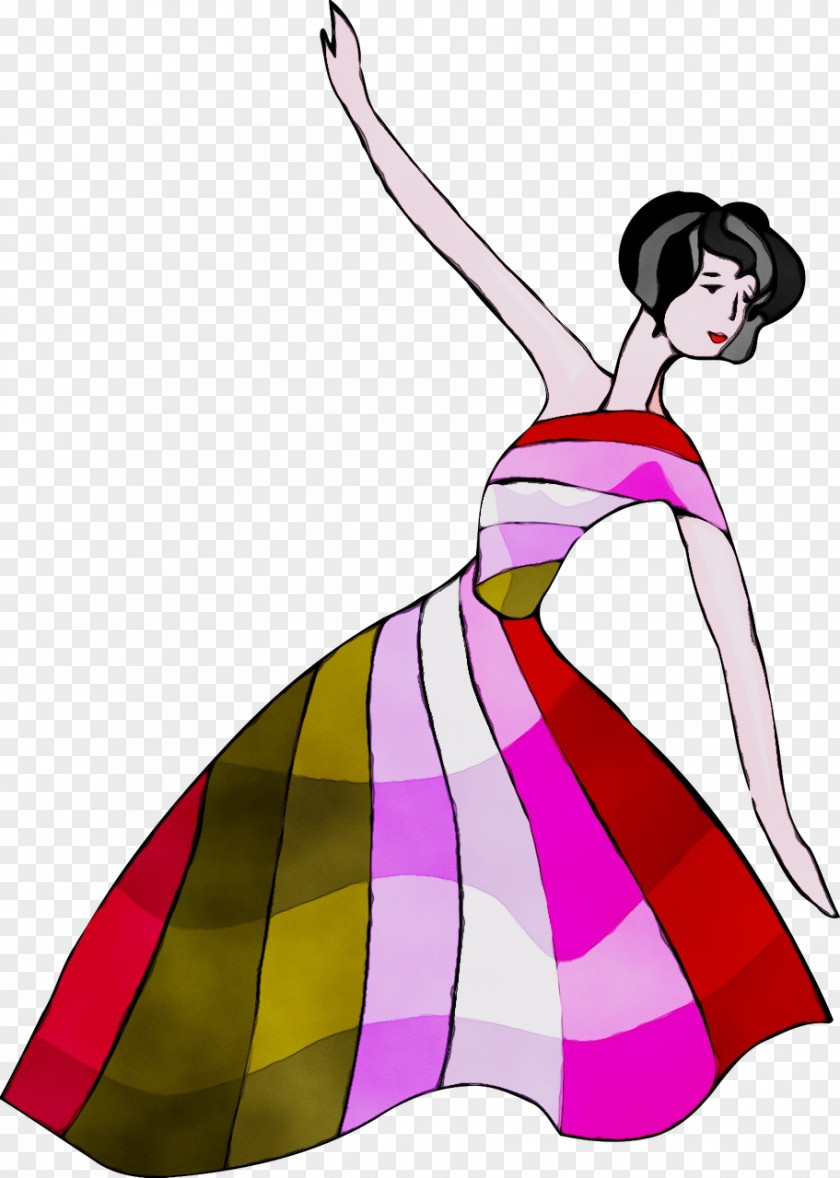 Gown Drawing Fashion Abstract Background PNG