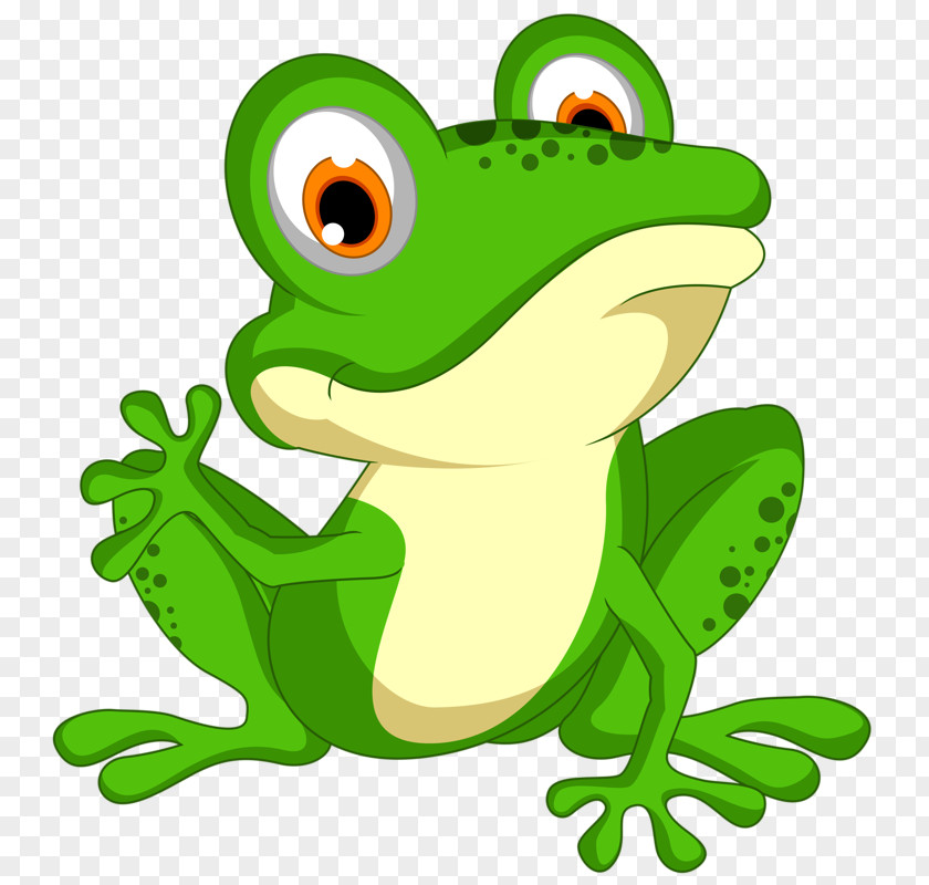 Green Frog Clip Art PNG