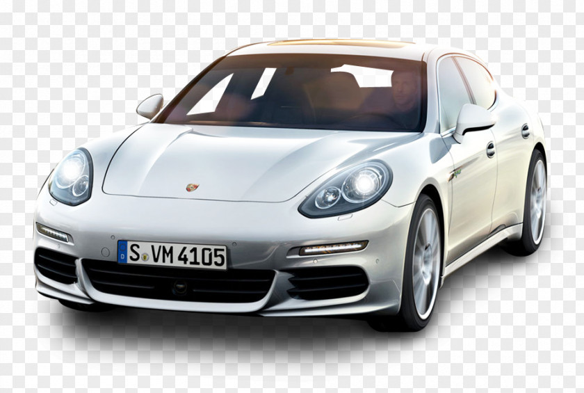 Porsche Panamera White Car 2016 Luxury Vehicle 911 PNG