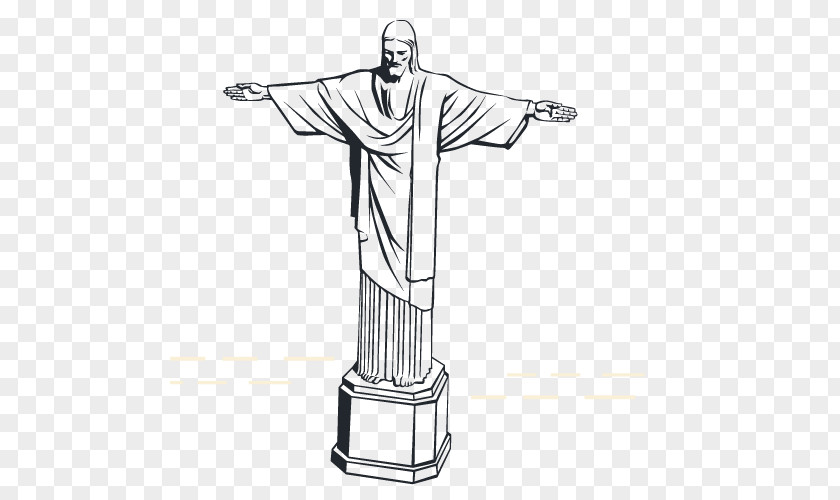 Vector Brazil, Like Jesus Christ The Redeemer Of Vu0169ng Txe0u Statue PNG
