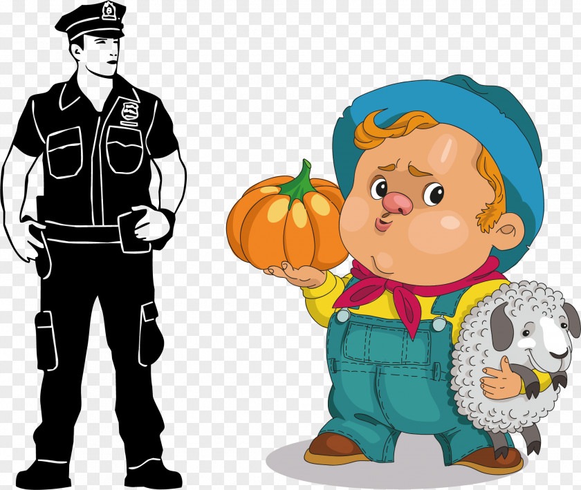 Detect Alarm Cartoon Character Illustration PNG