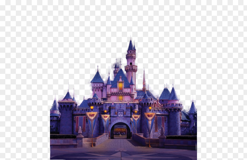 Disneyland Disney California Adventure Cinderella Castle Hotel Amusement Park PNG