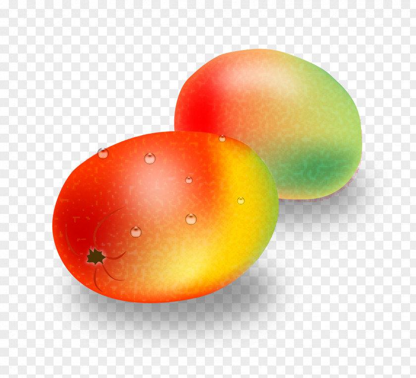 Mangos Plum Tomato Printing PNG
