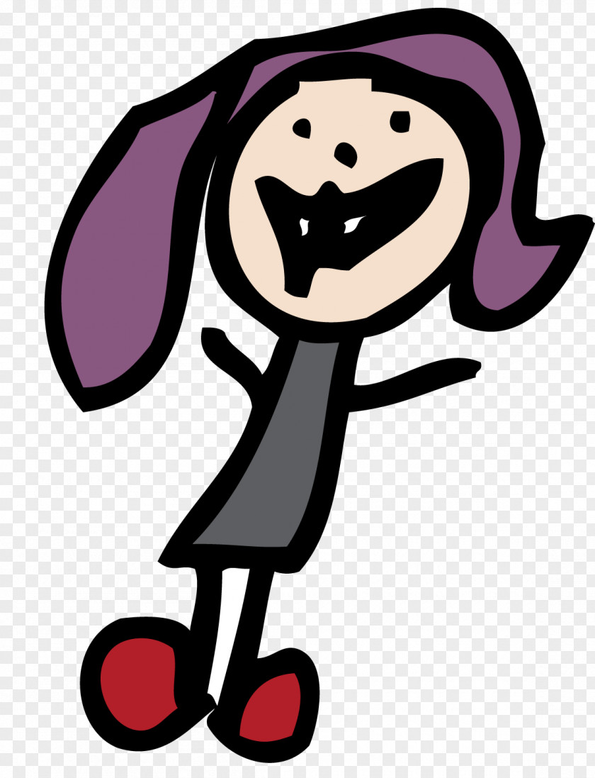 Cartoon Character Pink M Clip Art PNG