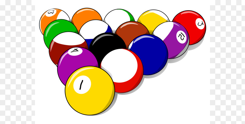 Game Equipment Cliparts Pool Billiards Billiard Balls Rack Clip Art PNG