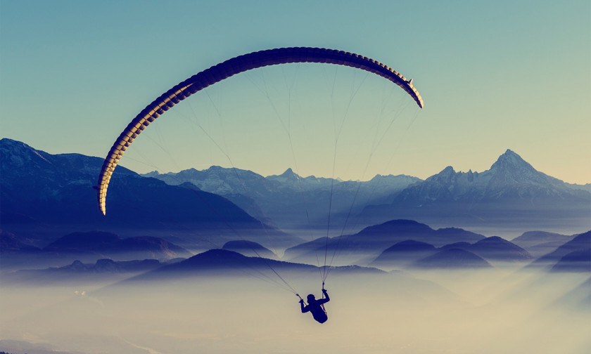 Parachute Bir, Himachal Pradesh Manali, Solang Valley Flight Paragliding PNG