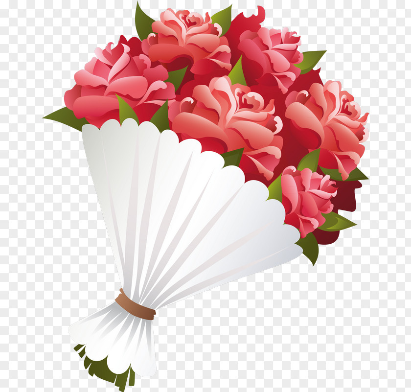 Rose Flower Bouquet Cut Flowers Clip Art PNG