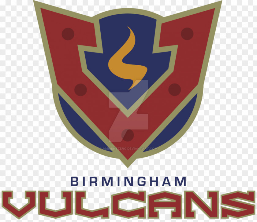 Valdosta State Blazers Football Birmingham Vulcans Logo World League American PNG